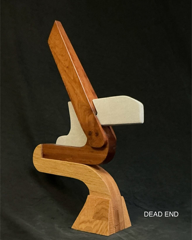 Dead End TableTop Mixed Wood