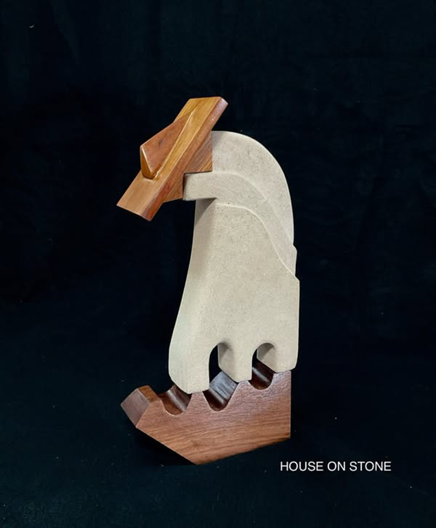 House On Stone TableTop Limestone