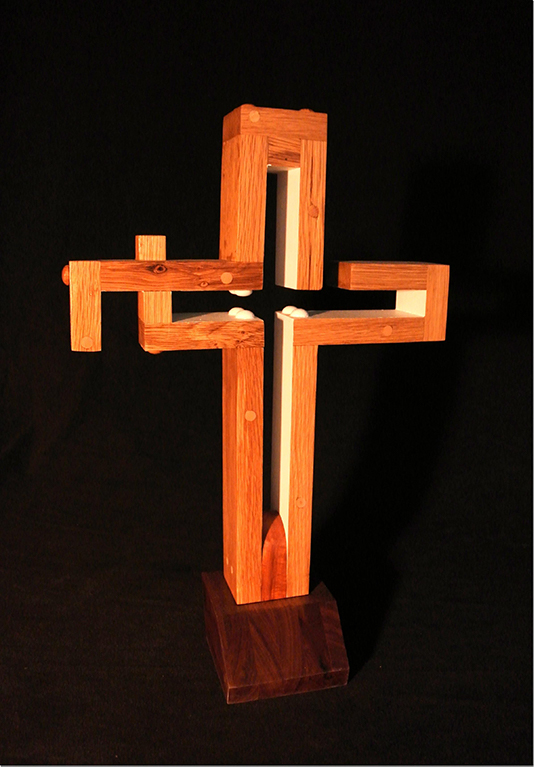 Oak Cross Liturgical Wood