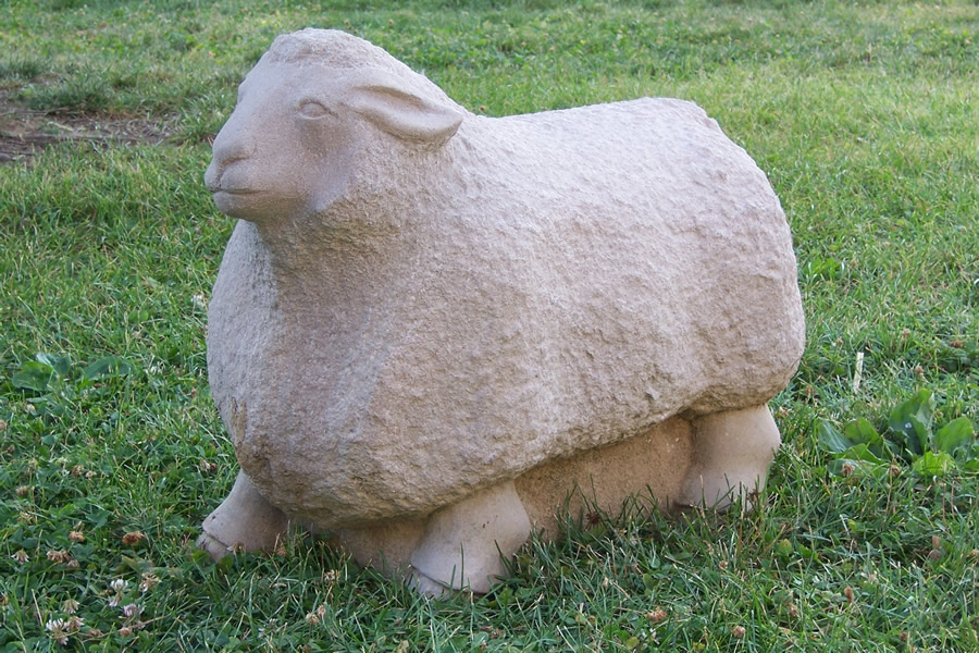 Sheep Liturgical Stone