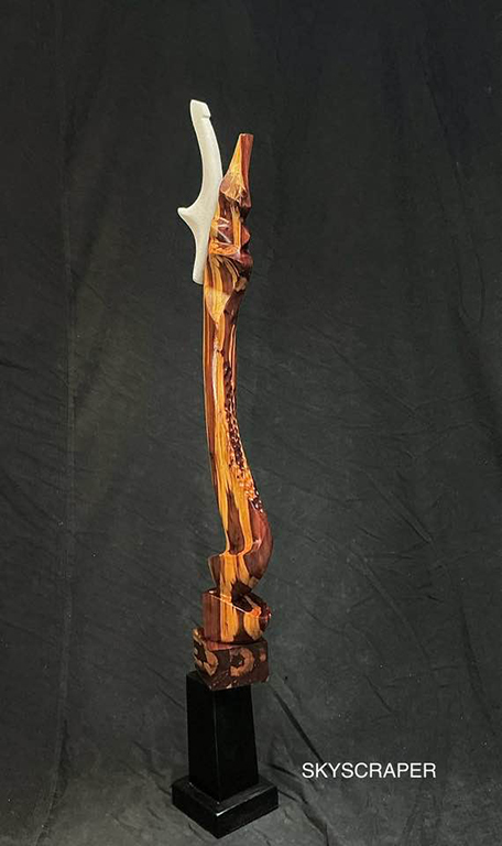 Skyscraper TableTop Cedar Wood