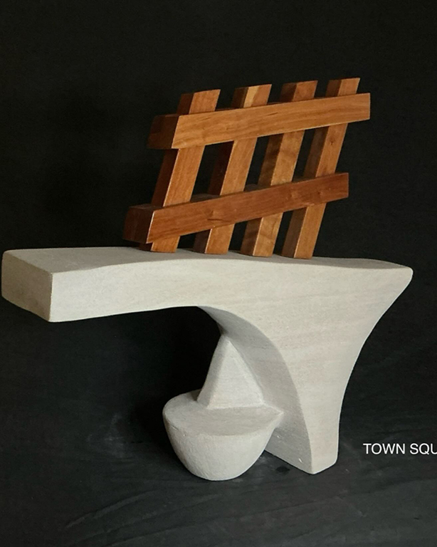 Town Squared TableTop Limestone