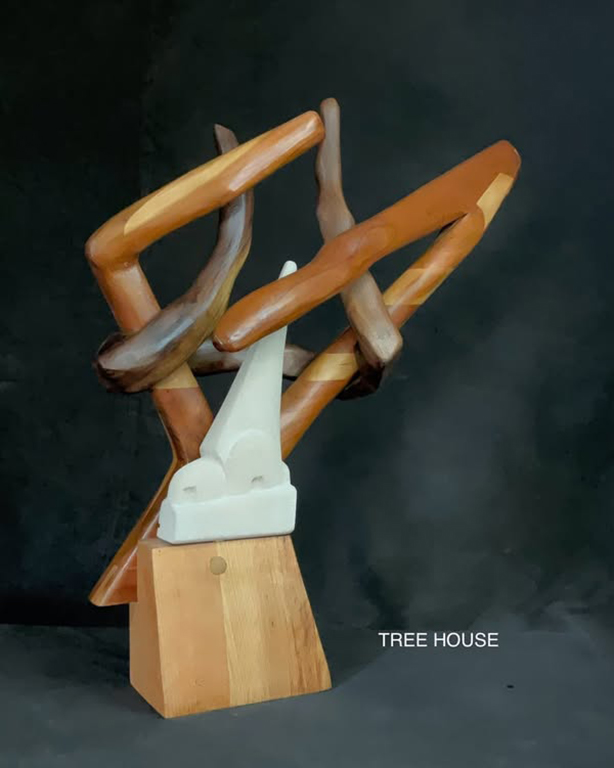 Tree House TableTop Mixed Wood