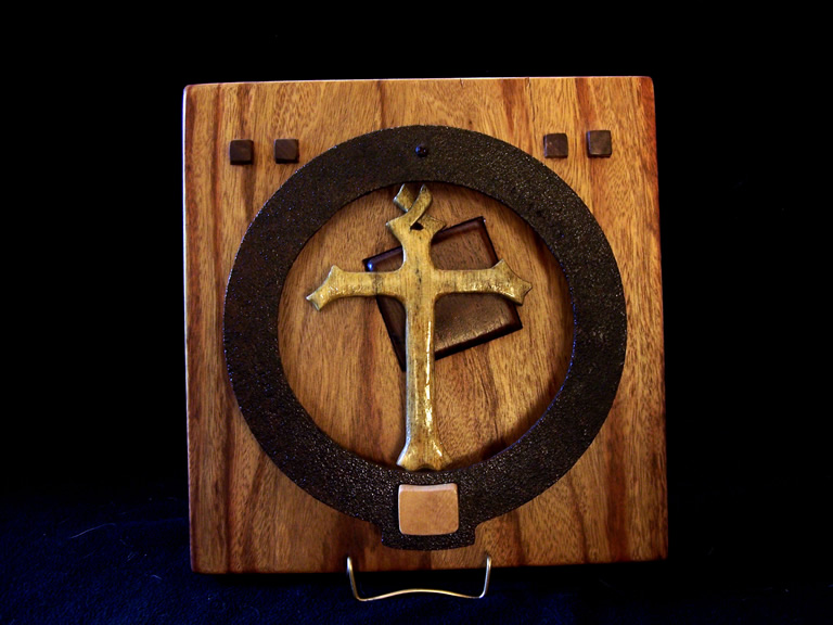 With You Always WallHanging Liturgical Mixed Wood